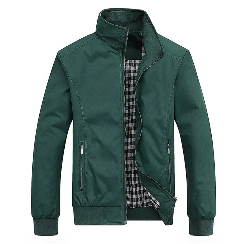 Remo | Giubbotto bomber con zip e collo alto da uomo