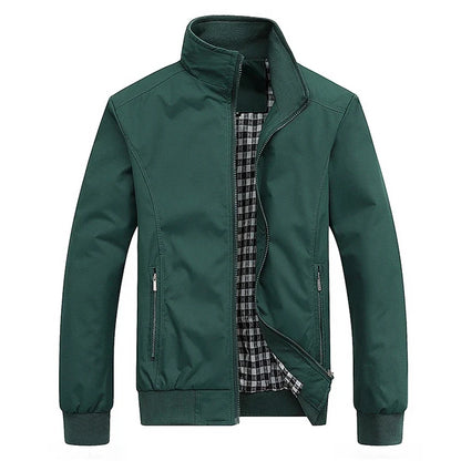 Remo | Giubbotto bomber con zip e collo alto da uomo
