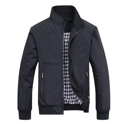 Remo | Giubbotto bomber con zip e collo alto da uomo
