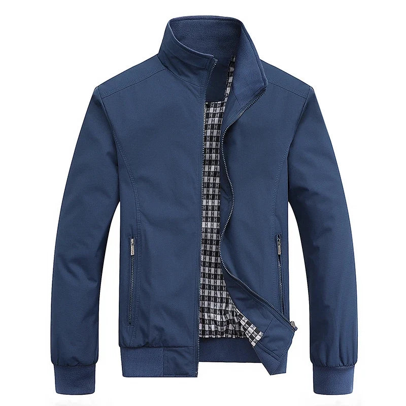 Remo | Giubbotto bomber con zip e collo alto da uomo