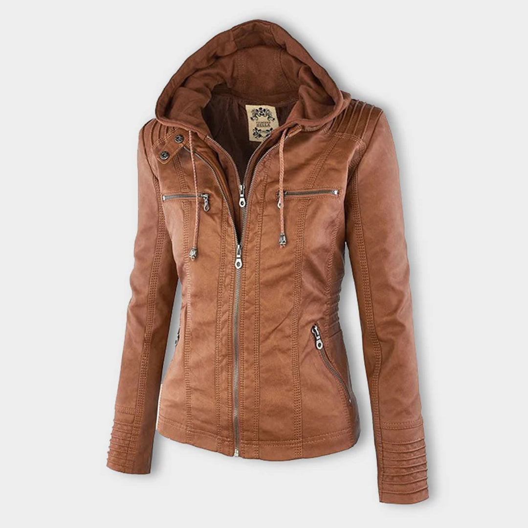 Flavia | Giacca con cappuccio e zip for Women