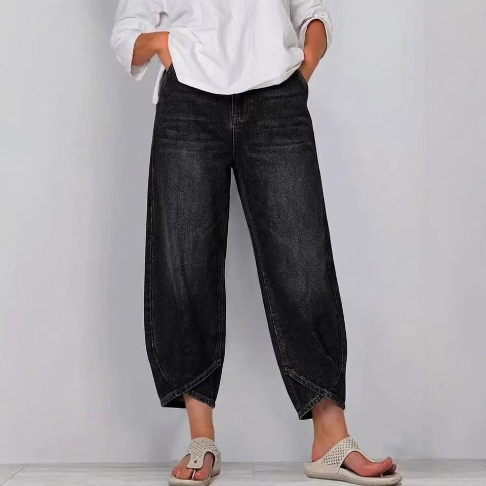 Marta | Jeans ampio donna dallo stile casual chic