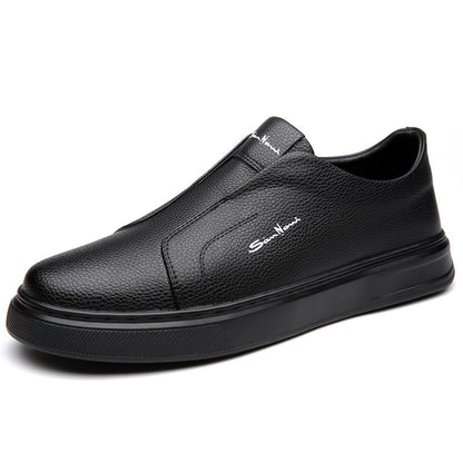 Ferdinando | Scarpe slip-on con suola bianca spessa da uomo