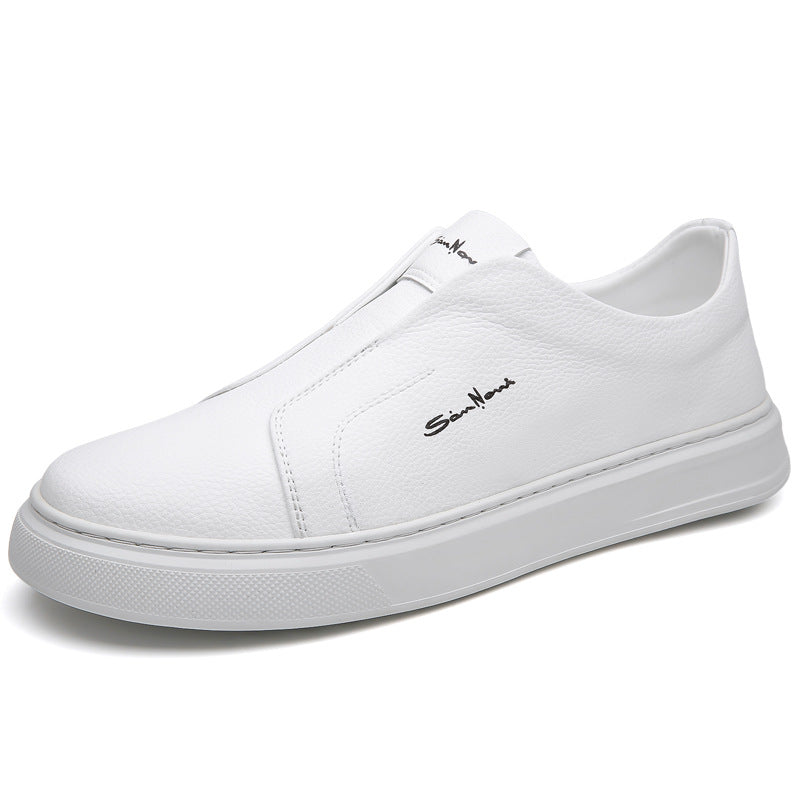 Ferdinando | Scarpe slip-on con suola bianca spessa da uomo