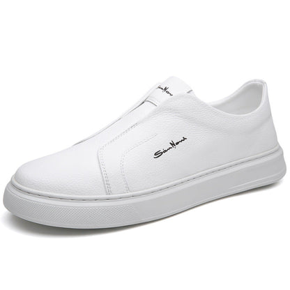 Ferdinando | Scarpe slip-on con suola bianca spessa da uomo