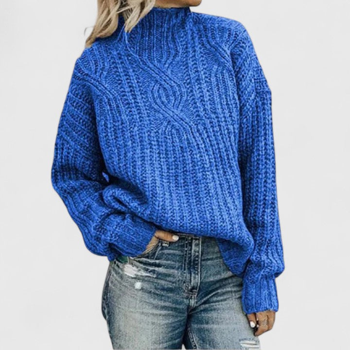 Alexa | Pullover Donna Maglia Spessa Torciglione Cocooning