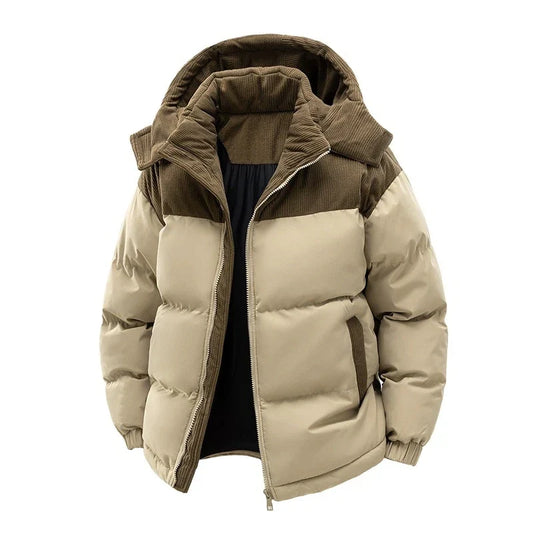 Everett | Giubbotto imbottito con cappuccio e zip da uomo