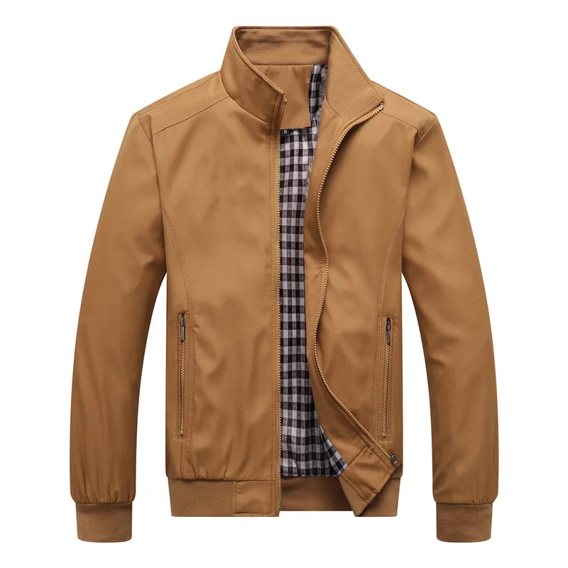 Remo | Giubbotto bomber con zip e collo alto da uomo