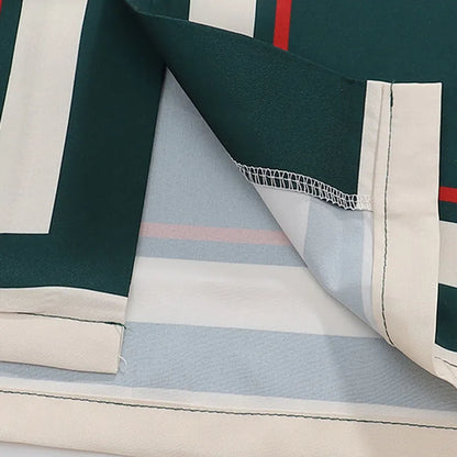 Achille | Camicia a maniche corte con bordi a contrasto e colletto aperto da uomo