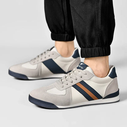 Holbrook | Sneakers basse con righe a contrasto e lacci da uomo