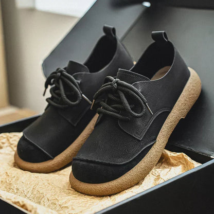 Vito | Scarpe basse stringate con punta tonda da uomo