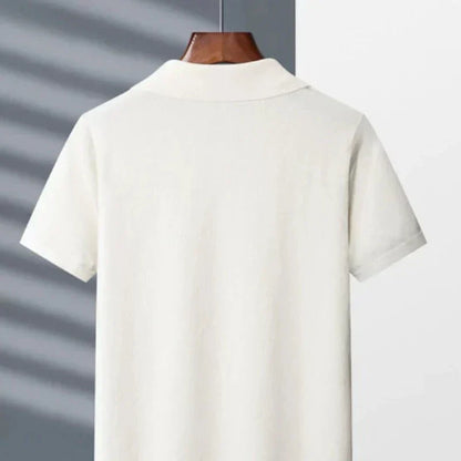 Rocco | Polo a maglia con scollo a V e colletto da uomo