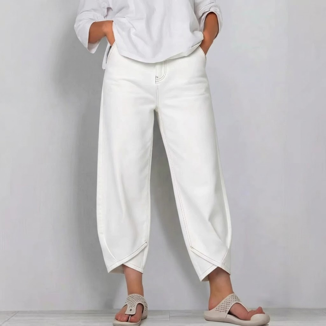 Marta | Jeans ampio donna dallo stile casual chic