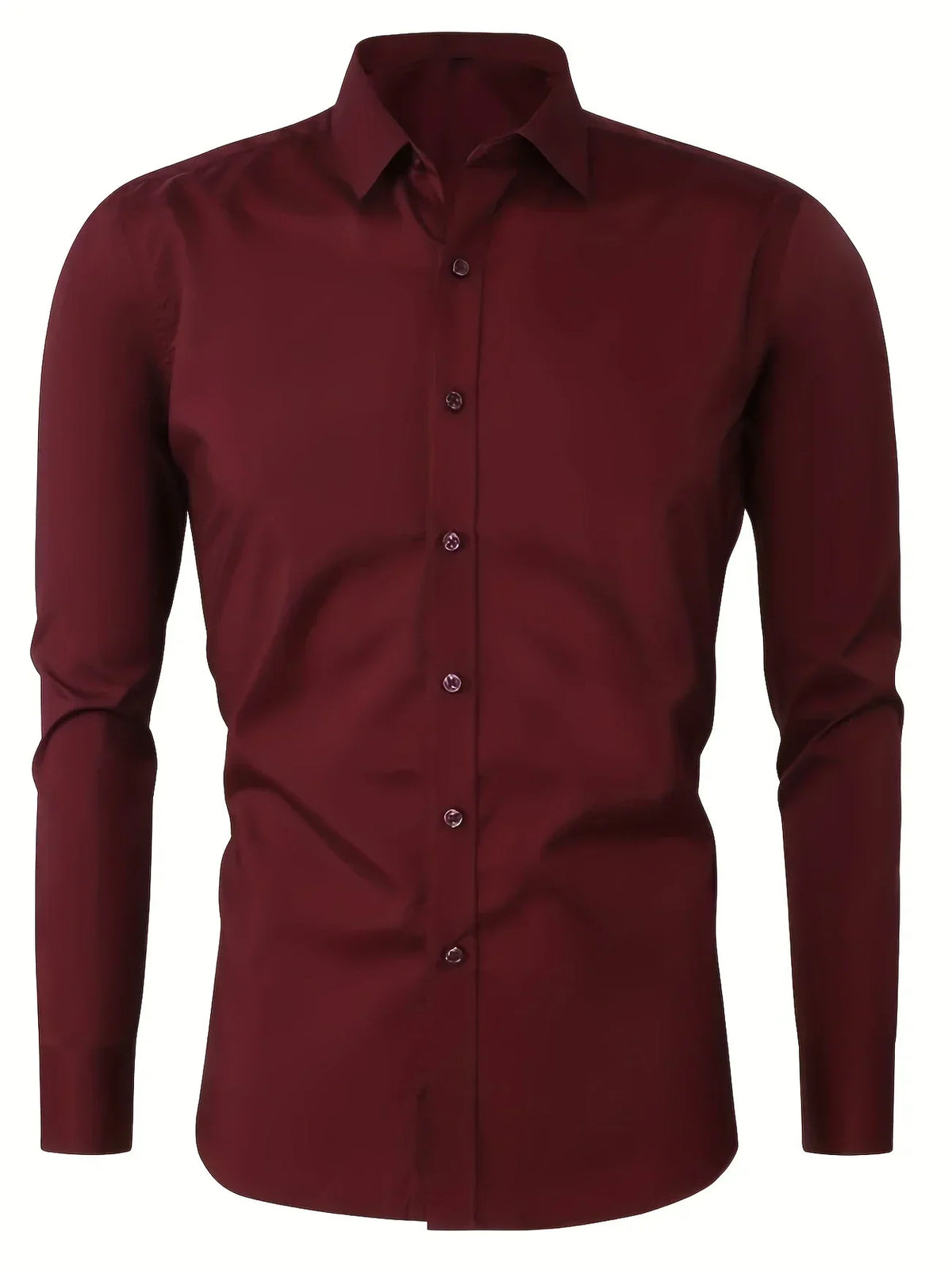 Vincenzo | Camicia a maniche lunghe con bottoni da uomo