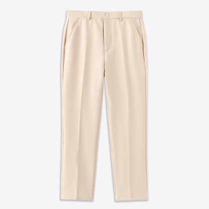 Leone | Pantaloni eleganti a vita alta con tasche da uomo