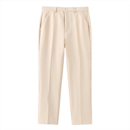 Luciano | Pantaloni eleganti a sigaretta con tasche laterali da uomo