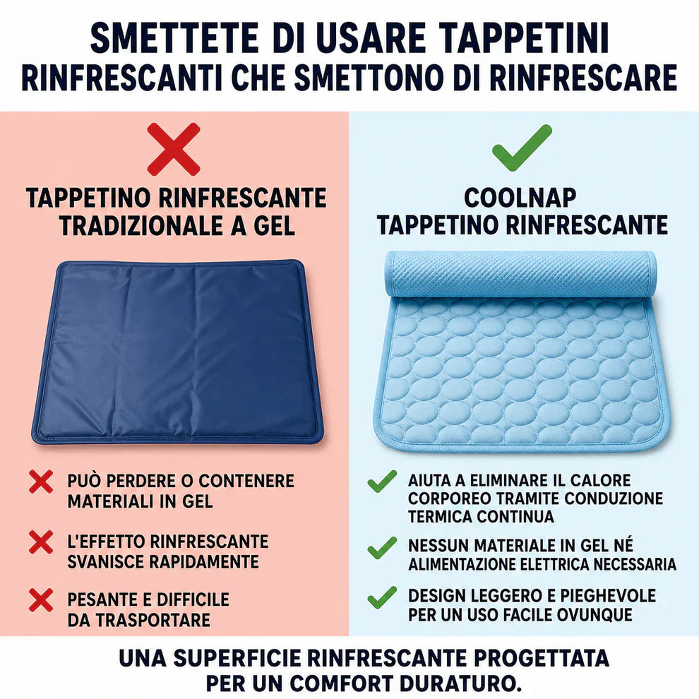 Belen | Il tappetino che resta fresco — anche dopo ore sotto il tuo cane.