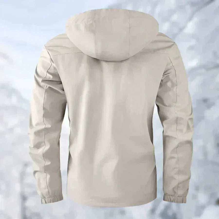 Aria | Giacca outdoor con cappuccio e tasche da uomo