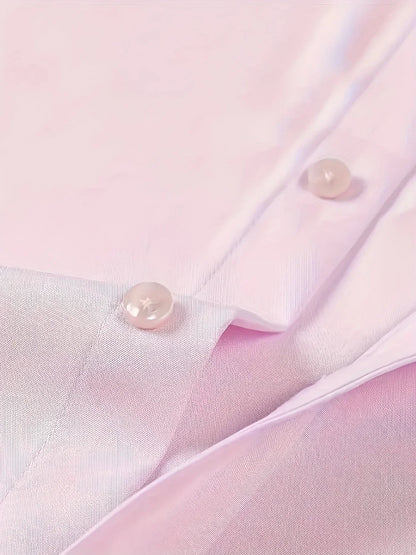 Vincenzo | Camicia a maniche lunghe con bottoni da uomo