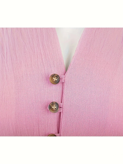 Filippo | Camicia con colletto alla coreana e bottoni da uomo