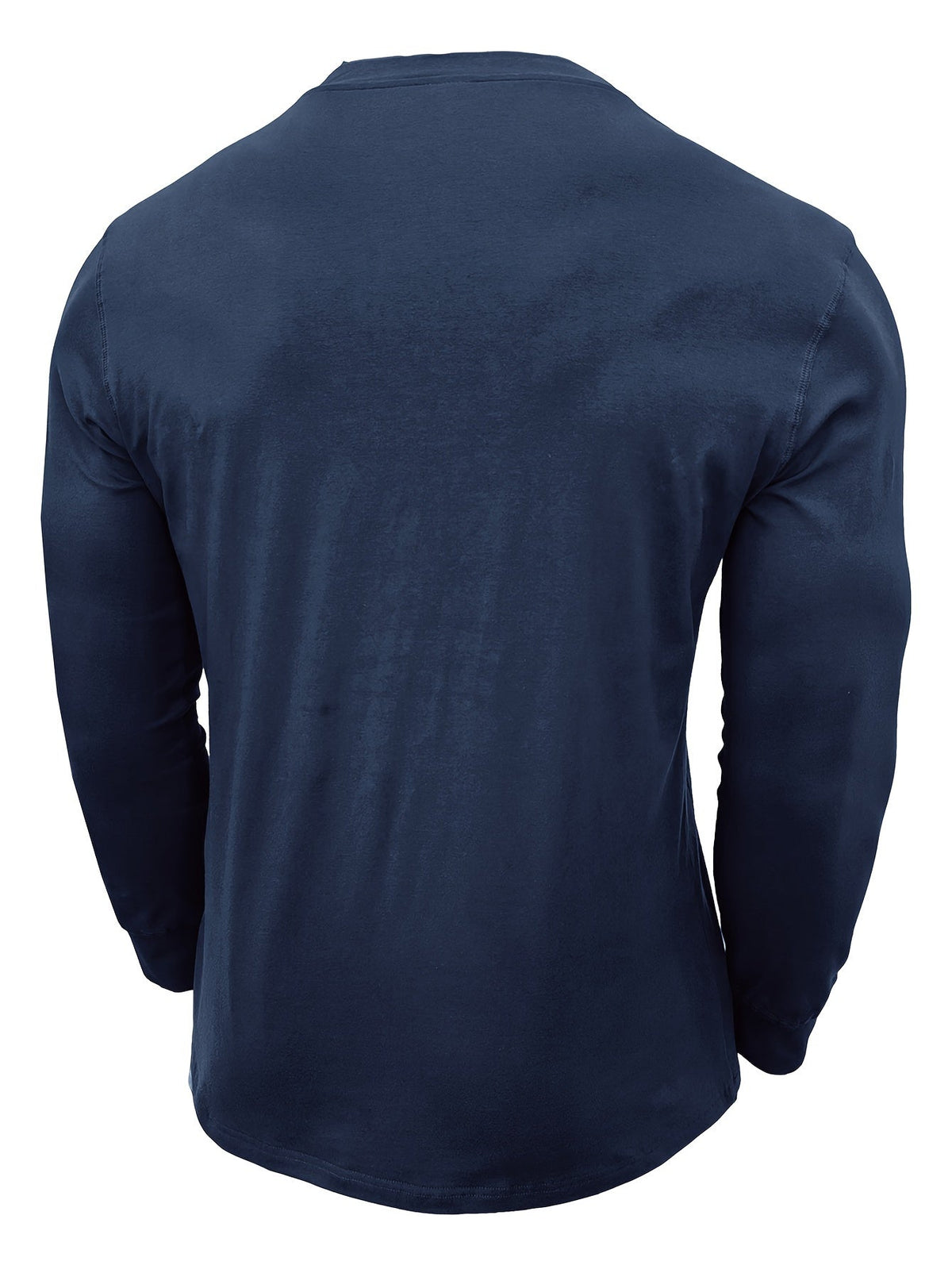Giovanni | Maglia Henley a maniche lunghe con bottoni da uomo