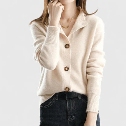 Annalisa | Maglione Donna Casual Col V Maniche Lunghe