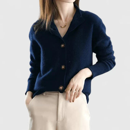 Annalisa | Maglione Donna Casual Col V Maniche Lunghe