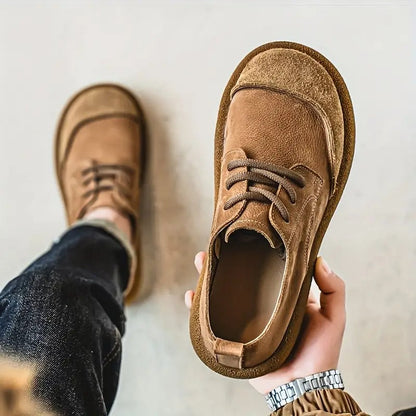 Vito | Scarpe basse stringate con punta tonda da uomo
