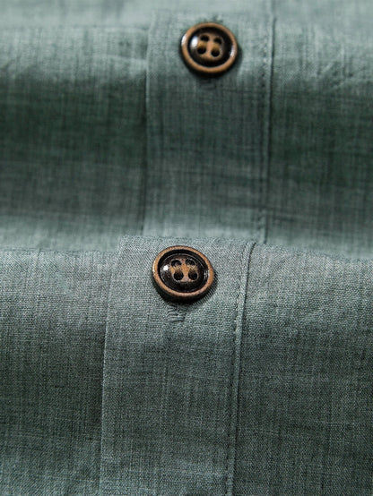 Damiano | Completo camicia a maniche corte e pantaloni con coulisse da uomo