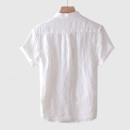 Giulio | Camicia a maniche corte con bottoni da uomo