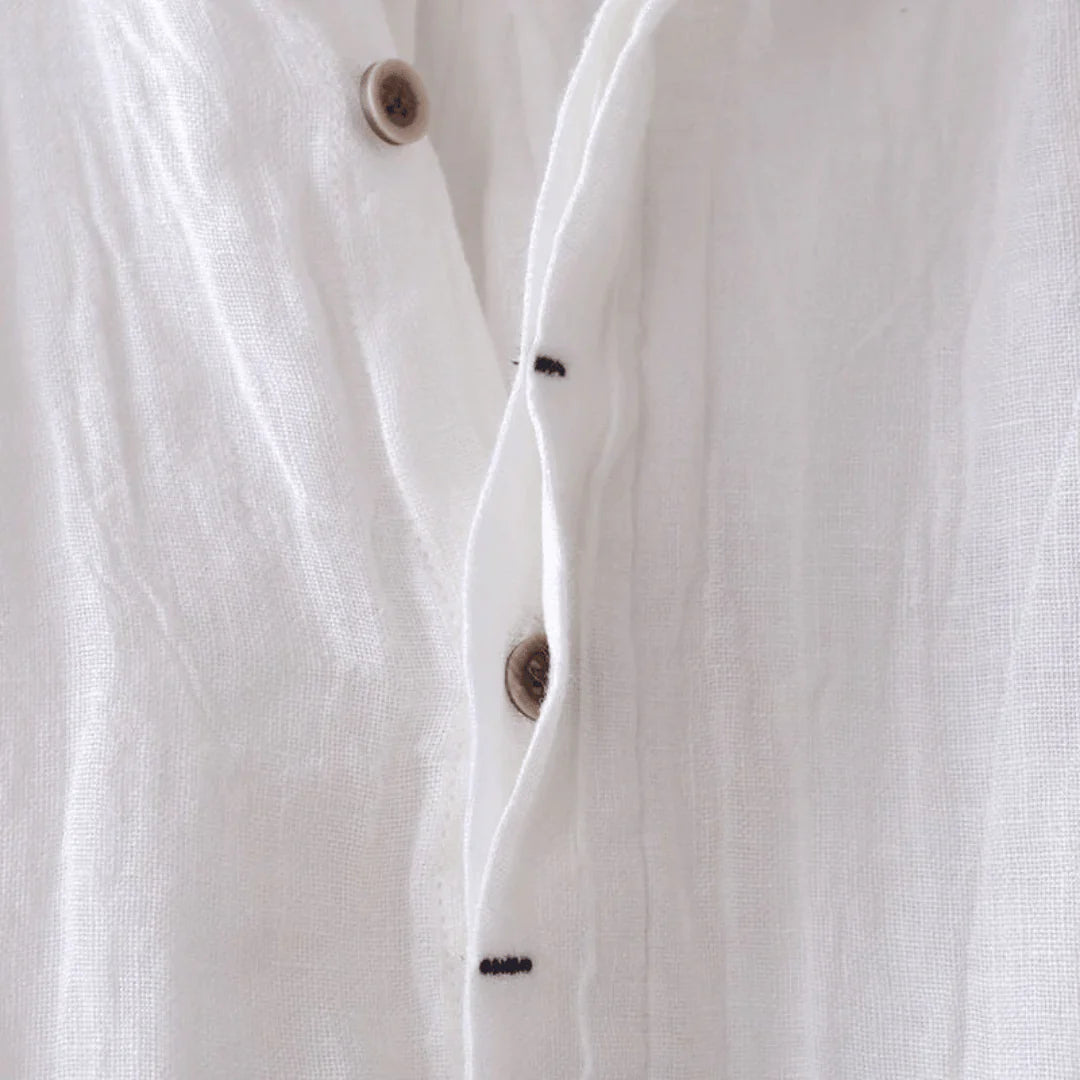 Giulio | Camicia a maniche corte con bottoni da uomo
