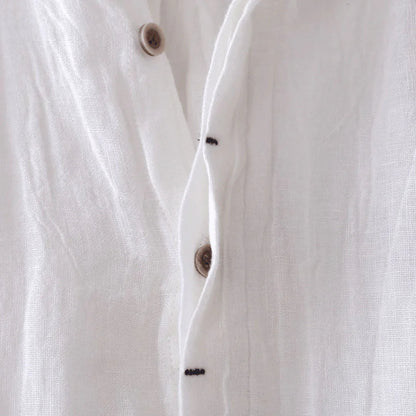 Giulio | Camicia a maniche corte con bottoni da uomo