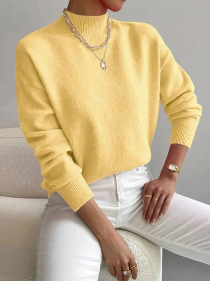 Chiara  | Maglione a Girocollo con Vestibilità Rilassata da Donna