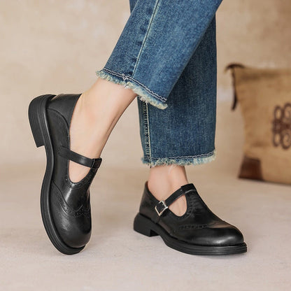 Elvara | Ballerine Mary Jane con cinturino regolabile per Donna