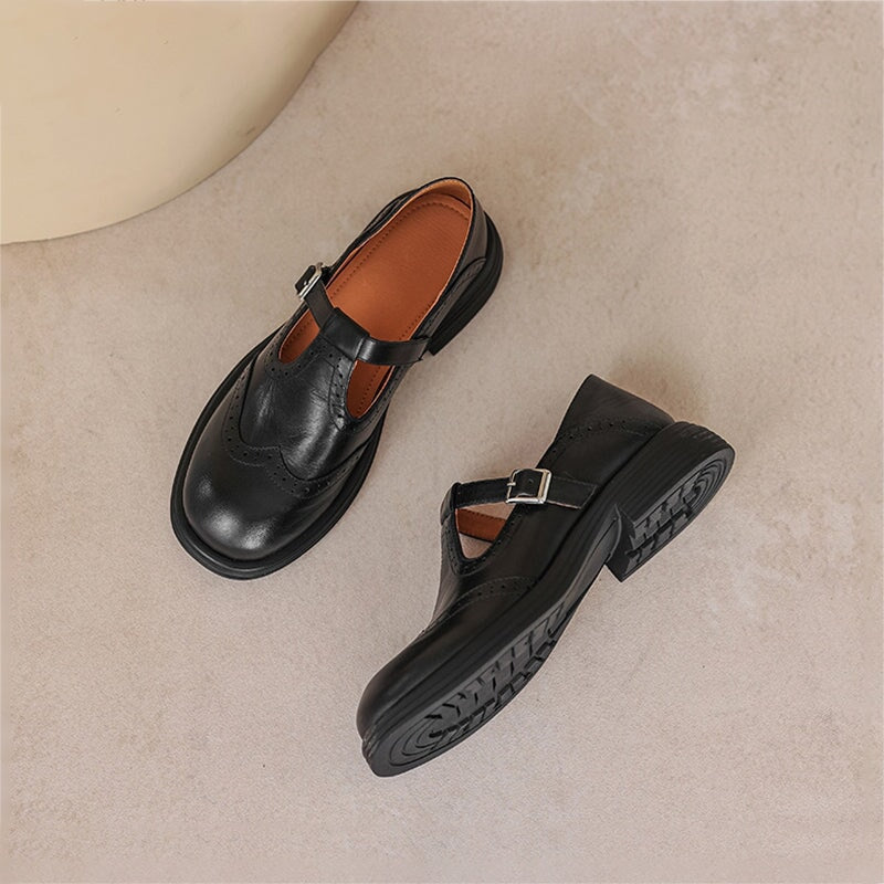 Elvara | Ballerine Mary Jane con cinturino regolabile per Donna