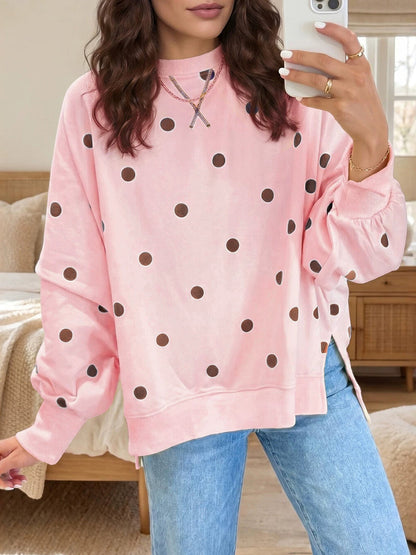 Arelia | Felpa a pois oversize per donna