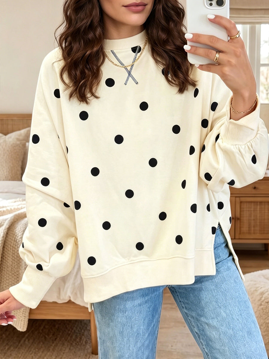Arelia | Felpa a pois oversize per donna
