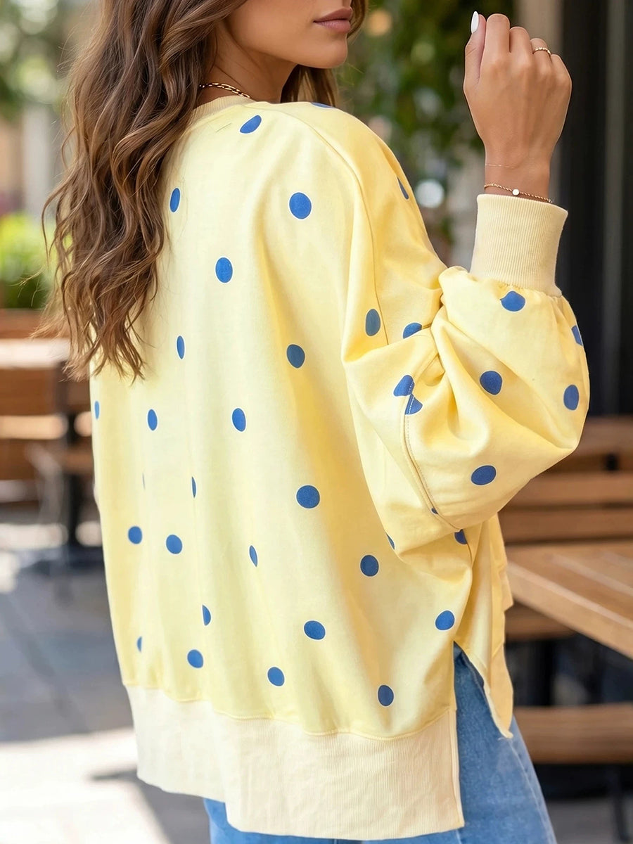 Arelia | Felpa a pois oversize per donna