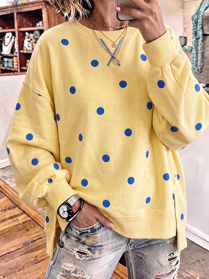 Arelia | Felpa a pois oversize per donna