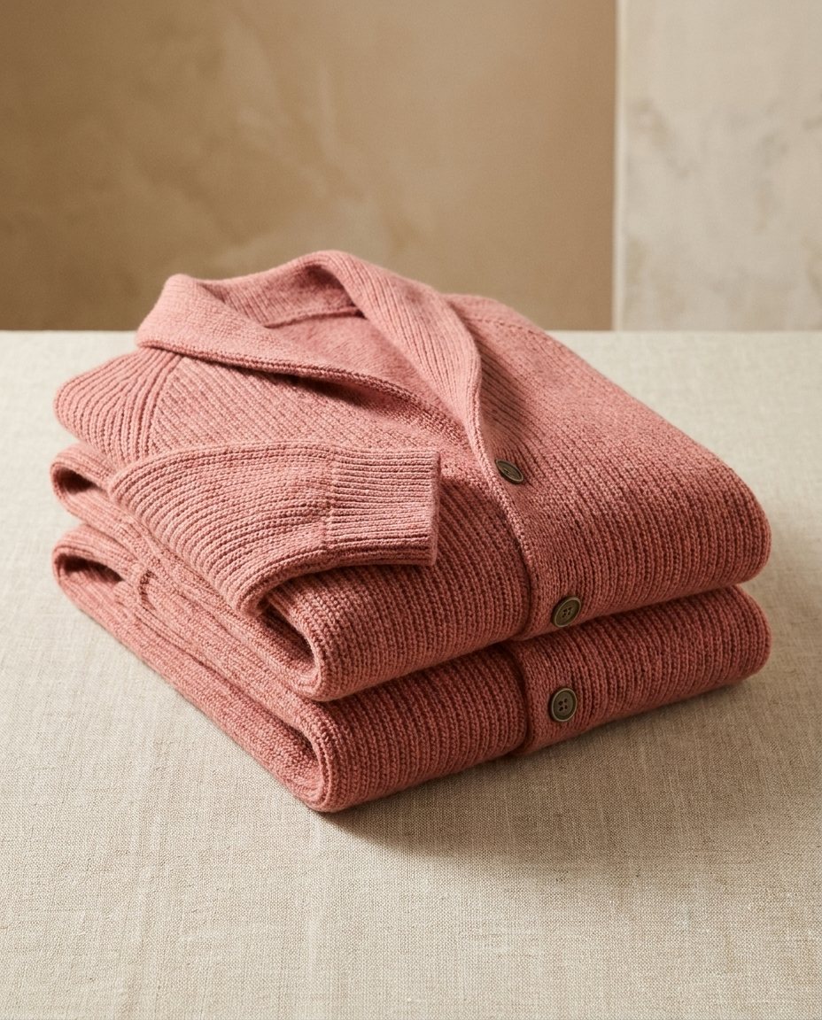Ettorio | Cardigan con collo a scialle e tasche applicate da uomo